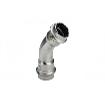 dad24 | 435 790 Viega Md 2326 Sanpress Inox Bogen 45 ii / 22 mm dad24 | 435 790 Viega Md 2326 Sanpress Inox Bogen 45 ii / 22 mm