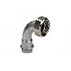 dad24 | 438 012 Viega Md 2363.3 SP Inox Bogen 90 IG / 15 mm x ¾“ dad24 | 438 012 Viega Md 2363.3 SP Inox Bogen 90 IG / 15 mm x ¾“