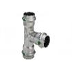 dad24 | 436 049 Viega Md 2318 Sanpress Inox T-Stück / 42 x 28 x 42 dad24 | 436 049 Viega Md 2318 Sanpress Inox T-Stück / 42 x 28 x 42